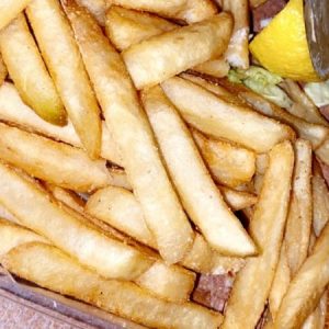 Jabati wraps with Fries